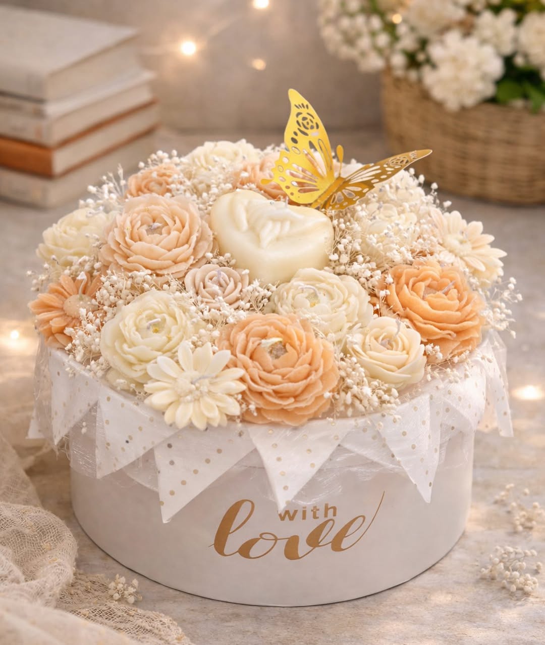 Bouquet de bougies florales BougieCup